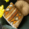 Dutch Decor GAIA - Kussenhoes 45x45 cm - 3D patroon - Jadeite - lichtgroen - met rits - zonder binnenkussen