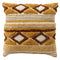 Dutch Decor - GAIA - Kussenhoes 45x45 cm - 3D patroon - Tobacco Brown - bruin