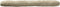 Dutch Decor - GIDEON - Tochtstopper 90x10x10 cm - effen kleur - Pumice Stone - beige - Tochtrol voor binnen - Tochthond - Tochtkussen