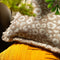 Dutch Decor GIDI - Kussenhoes 45x45 cm - velvet - effen kleur - Golden Glow - geel - met rits - zonder binnenkussen