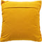Dutch Decor GIDI - Kussenhoes 45x45 cm - velvet - effen kleur - Golden Glow - geel - met rits - zonder binnenkussen