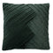 Dutch Decor - GIDI - Kussenhoes 45x45 cm - velvet - effen kleur - Mountain View - donkergroen