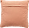 Dutch Decor GIDI - Kussenhoes 45x45 cm - velvet - effen kleur- Muted Clay - roze - met rits - zonder binnenkussen