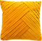 Dutch Decor GIDI - Sierkussen 45x45 cm - velvet - effen kleur - Golden Glow - geel - Inclusief binnenkussen