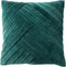 Dutch Decor GIDI - Sierkussen 45x45 cm - velvet - effen kleur - Sagebrush Green - groen - Inclusief binnenkussen