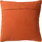 Dutch Decor GIDI - Sierkussen 45x45 cm - velvet - effen kleur - Potters Clay - oranje - Inclusief binnenkussen