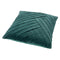 Dutch Decor GIDI - Sierkussen 45x45 cm - velvet - effen kleur - Sagebrush Green - groen - Inclusief binnenkussen