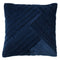 Dutch Decor - GIDI - Sierkussen velvet 45x45 cm Insignia Blue - donkerblauw