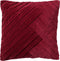 Dutch Decor GIDI - Sierkussen velvet 45x45 cm Merlot - rood - Inclusief binnenkussen