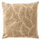 Dutch Decor - GUIDO - Kussenhoes 45x45 cm - bladprint - Pumice Stone - beige