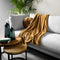 Dutch Decor - HARVEY - Plaid 150x200 cm - superzachte deken van fleece - Tobacco Brown - bruin - Mooie kwaliteit - Cadeau tip!