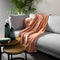 Dutch Decor - HARVEY - Plaid 150x200 cm - superzachte deken van fleece - Muted Clay - roze - Mooie kwaliteit - Cadeau tip!