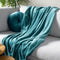 Dutch Decor - HARVEY - Plaid 150x200 cm - superzachte deken van fleece - Sagebrush Green - groen - Mooie kwaliteit - Cadeau tip!