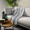 Dutch Decor - HARVEY - Plaid 150x200 cm - superzachte deken van fleece - Micro Chip - lichtgrijs - Mooie kwaliteit - Cadeau tip!