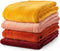Dutch Decor - HARVEY - Plaid 150x200 cm - superzachte deken van fleece - Potters Clay - oranje terra - Mooie kwaliteit - Cadeau tip!