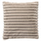 Dutch Decor - HAZEL - Kussenhoes 50x50 cm - effen kleur - strepen - heerlijk zacht - Pumice Stone -