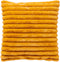 Dutch Decor HAZEL - Kussenhoes 50x50 cm - in effen kleur – strepen – heerlijk zacht - Golden Glow - geel - met rits - zonder binnenkussen