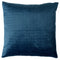 Dutch Decor - HILKO - Sierkussen velvet 45x45 cm - Provincial Blue - blauw - subtiel patroon - effe