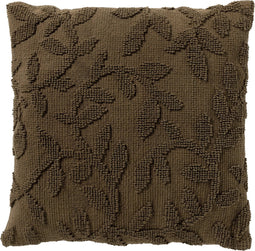 Dutch Decor HOJA - Sierkussen 45x45 cm Military Olive - groen - Inclusief binnenkussen