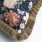 Dutch Decor HOLLY - Kussenhoes 45x45 cm - velvet - Mountain view - donkergroen - met rits - zonder binnenkussen