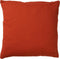 Dutch Decor JAMES - Kussenhoes 45x45 cm - duurzaam katoen - effen kleur - Potters Clay - oranje - met rits - zonder binnenkussen