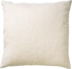 Dutch Decor JAMES - Kussenhoes 45x45 cm - duurzaam katoen - effen kleur - Pumice Stone - beige - met rits - zonder binnenkussen