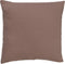 Dutch Decor JAMES - Kussenhoes 45x45 cm - duurzaam katoen – effen kleur - Driftwood - taupe - met rits - zonder binnenkussen