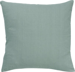 Dutch Decor JAMES - Kussenhoes 45x45 cm - duurzaam katoen - effen kleur - Jadeite - lichtgroen - met rits - zonder binnenkussen