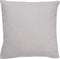 Dutch Decor JAMES - Kussenhoes 45x45 cm - duurzaam katoen - effen kleur - Micro Chip - lichtgrijs - met rits - zonder binnenkussen