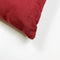 Dutch Decor JAMES - Kussenhoes 45x45 cm - duurzaam katoen - effen kleur - Merlot - rood - met rits - zonder binnenkussen