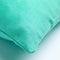 Dutch Decor JAMES - Kussenhoes 45x45 cm - duurzaam katoen - effen kleur - Beveled Glass - groen - met rits - zonder binnenkussen
