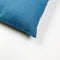 Dutch Decor JAMES - Kussenhoes 45x45 cm - duurzaam katoen - effen kleur - Provincial Blue - lichtblauw - met rits - zonder binnenkussen