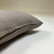 Dutch Decor JAMES - Kussenhoes 45x45 cm - duurzaam katoen – effen kleur - Driftwood - taupe - met rits - zonder binnenkussen