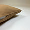 Dutch Decor JAMES - Kussenhoes 45x45 cm - duurzaam katoen - effen kleur - Tobacco Brown - bruin - met rits - zonder binnenkussen