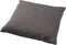 Dutch Decor JAMES - Kussenhoes 45x45 cm - duurzaam katoen – effen kleur - Charcoal Gray - antraciet - met rits - zonder binnenkussen
