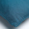 Dutch Decor JAMES - Kussenhoes 45x45 cm - duurzaam katoen - effen kleur - Provincial Blue - lichtblauw - met rits - zonder binnenkussen