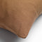 Dutch Decor JAMES - Kussenhoes 45x45 cm - duurzaam katoen - effen kleur - Tobacco Brown - bruin - met rits - zonder binnenkussen