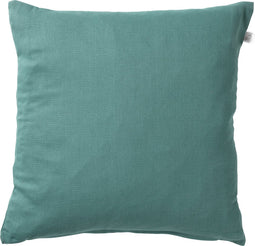 Dutch Decor JAMES - Sierkussen 45x45 cm - duurzaam katoen - effen kleur - Sagebrush Green - groen - Inclusief binnenkussen