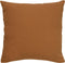 Dutch Decor JAMES - Sierkussen 45x45 cm - duurzaam katoen - effen kleur - Tobacco Brown - bruin - Inclusief binnenkussen