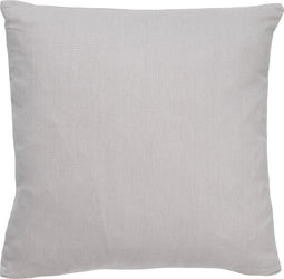 Dutch Decor JAMES - Sierkussen 45x45 cm - duurzaam katoen - effen kleur - Micro Chip - lichtgrijs - Inclusief binnenkussen