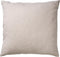 Dutch Decor JAMES - Sierkussen 45x45 cm - duurzaam katoen - effen kleur - Pumice Stone - beige - Inclusief binnenkussen