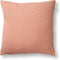 Dutch Decor JAMES - Sierkussen 45x45 cm - duurzaam katoen - effen kleur - Muted Clay - roze - Inclusief binnenkussen