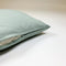 Dutch Decor JAMES - Sierkussen 45x45 cm - duurzaam katoen - effen kleur - Jadeite - lichtgroen - Inclusief binnenkussen