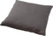Dutch Decor JAMES - Sierkussen 45x45 cm - duurzaam katoen – effen kleur - Charcoal Gray - antraciet - Inclusief binnenkussen