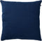 Dutch Decor JAMES - Sierkussen 45x45 cm - duurzaam katoen - effen kleur - Insignia Blue - donkerblauw - Inclusief binnenkussen