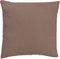 Dutch Decor JAMES - Sierkussen 45x45 cm - duurzaam katoen – effen kleur - Driftwood - taupe - Inclusief binnenkussen