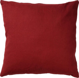 Dutch Decor JAMES - Sierkussen katoen 45x45 cm - Merlot - rood - Inclusief binnenkussen