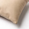 Dutch Decor JARED - Sierkussen 45x45 cm – leerlook – stoere effen kleur - Irish Cream - beige - Inclusief binnenkussen