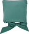 Dutch Decor JAVAAN - Hoes voor stoelkussen met lint Sagebrush Green 45x45 cm - groen - met rits
