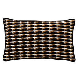 Dutch Decor - JAVIER - Kussenhoes 30x50 cm Raven - zwart